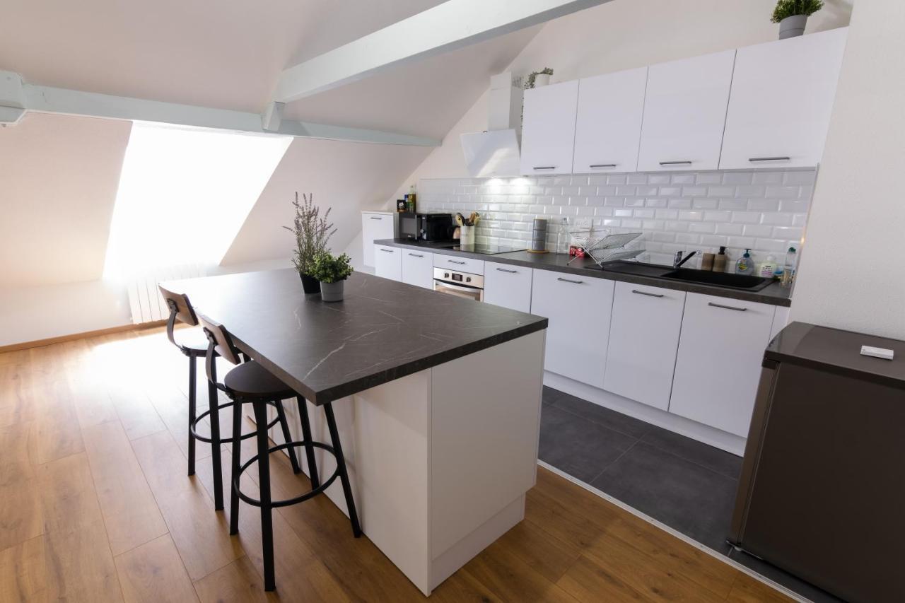 Appartement Atypique Proche Gare/ Dans L'Hyper-Centre Spacieux Pour 6P Au Coeur De 牟罗兹 外观 照片