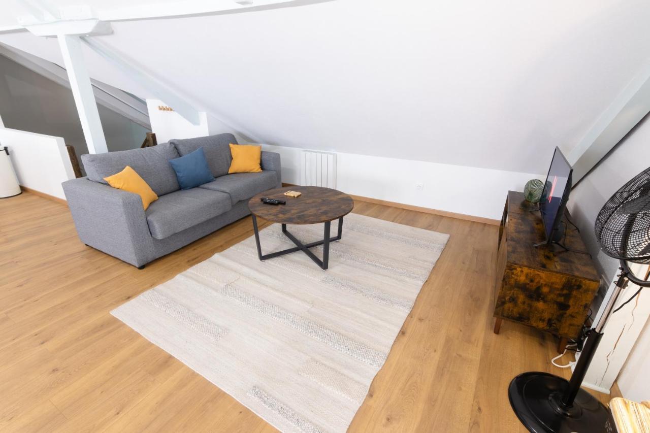 Appartement Atypique Proche Gare/ Dans L'Hyper-Centre Spacieux Pour 6P Au Coeur De 牟罗兹 外观 照片